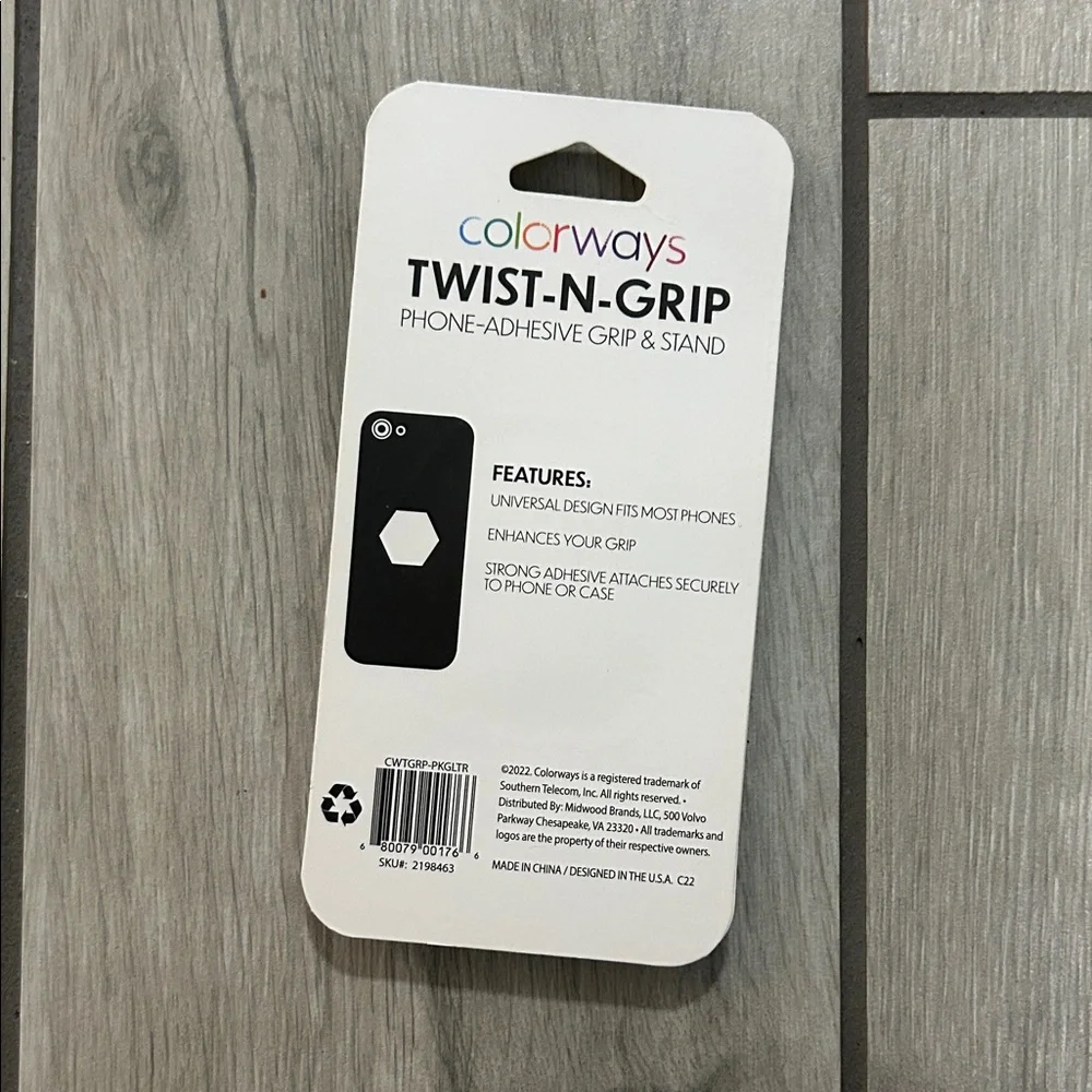 Twist-N-Grip Pink Phone Stand